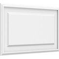 Ekena Millwork Legacy Raised Panel Decorative Wall Panel, 28"W x 16"H x 5/8"P WALP28X16X062LEG